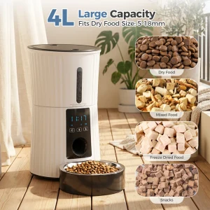 4L Smart Automatic Pet Feeder